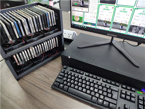 Ảnh Lắp Đặt Box Phone Farm Tại Ciputra, Hà Nội